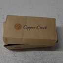 Copper Creek Entry Door Knob  Keyed Entry Handle with Lock and Key, ANSI Grade-3 Certified, DIY-Friendly Install for Interior and Exterior Entrance Doors  Polished Brass (1 Pack)