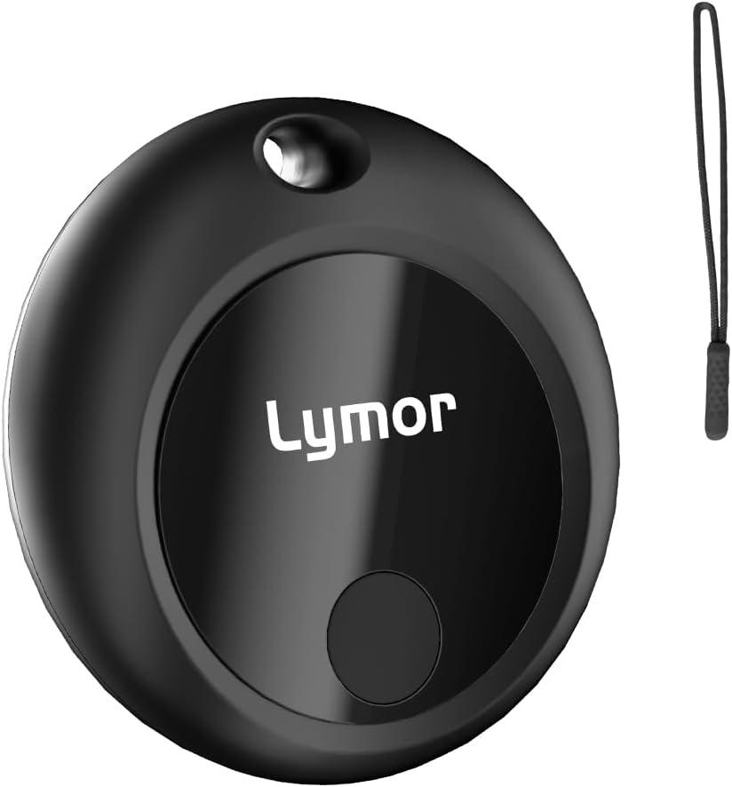 Air Tag, Item Finders Bluetooth Tracker Locator for Keys Luggage Bags Wallet, Works with Apple Find My -iOS Only - Black