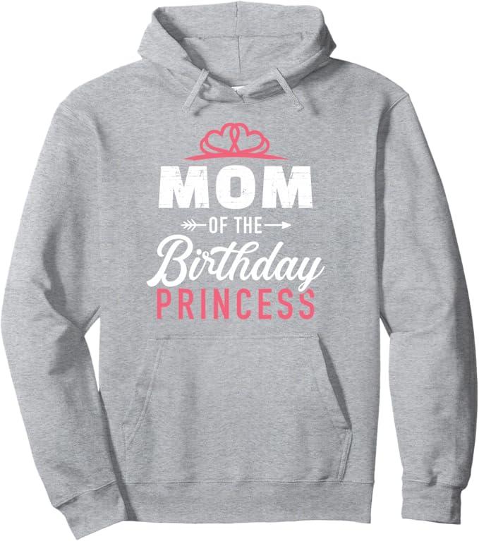 Mom of the birthday princess girl Pullover Hoodie XL