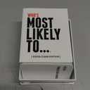 DSS Games Who's Most Likely to...Kinda Clean Family Edition [A Party Game | Great for Adults & Teens | New Years Eve Party, Stocking Stuffer | Game Nights, NYE & Big Groups]