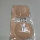 Wekofi Adhesive Plunge Backless Push Up Sticky Invisible Light Padded Bra(DD3, Brown)