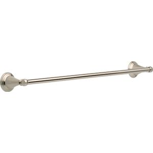 DELTA 79624-BN Windemere 24 Inch Towel Bar Rack, SpotShield Brushed Nickel