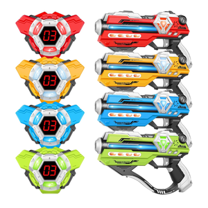 Laser Tag Guns Set of 4 Laser Tag Guns with Digital LED Score Display Vests,Gifts for Teens and Adults Boys & Girls,Adults and Family Fun,Gift for Kids Ages 8 9 10 11 12+Year Old Boy