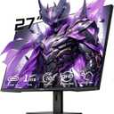 27 Inch Touch Screen Monitor 2K 240Hz QHD 2560x1440 IPS Computer Monitor, HDMI & Type C & USB & DisplayPorts, 10-Point Multi Touch PC Display for Business & Gaming, Frameless, 240Hz, VESA