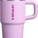 STANLEY Quencher ProTour Flip Straw Tumbler with Leakproof Lid 20 oz | Built-In Straw & Handle | Cupholder Compatible for Travel | Insulated Stainless Steel Cup | BPA-Free | Soft Orchid