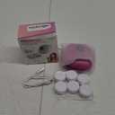 2025 Upgraded Ultrasonic Contact Lens Cleaner50KHz Germany Super MotorTop1 Intelligent Chip-Smart Modes Gentle Cleaning & 99% Brightness, Portable Contact Lens Care Tools Home Travel (Purple)