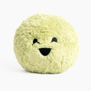 The Hug Ball - Green (Oh Yeah!/ Oh No!) - 3 lb Weighted Ball for Sensory Play Soft Plush with Fun Faces for Emotional Regulation, Social Emotional Learning, Relaxation, Comfort, Education Ages 2+