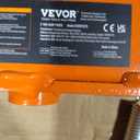 VEVOR Hydraulic 6 Ton H-Frame Garage Floor Adjustable Shop Press with Plates, 6T, Orange