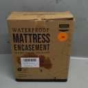 Utopia Bedding Zippered Mattress Encasement King, 100% Waterproof Bed Bug and Dust Mite Proof Mattress Protector, Absorbent Six-Sided Mattress Cover