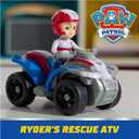 Paw Patrol, Ryders ATV Toy Vehicle with Collectible Action Figure, Sustainably Minded Kids Toys for Boys & Girls Ages 3 and Up