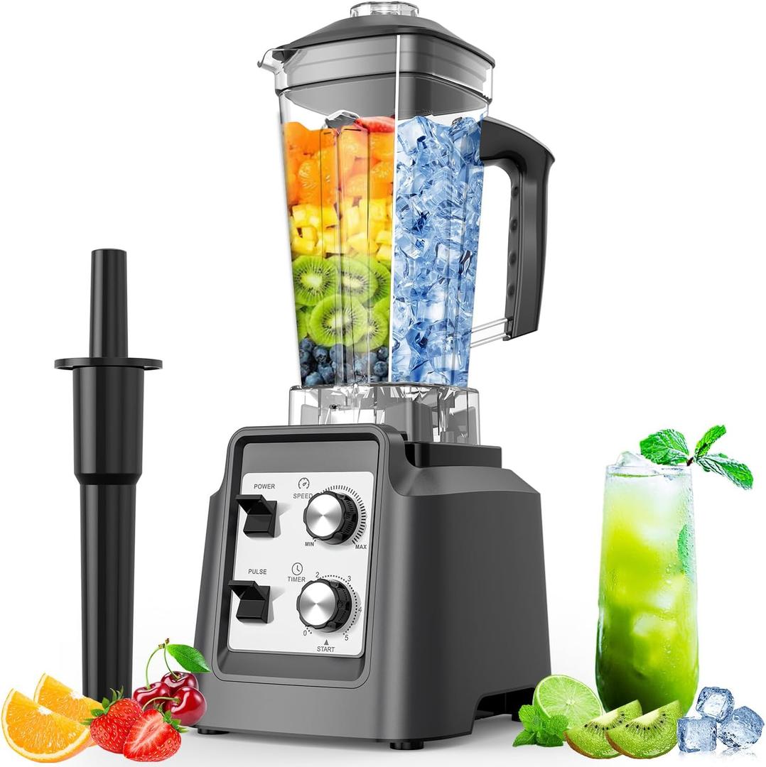 PSIIDAN Smoothie Blender, Blenders Kitchen, Countertop Blender, 1800 Peak Watts, 28000RPM, 68 oz.Pitcher 