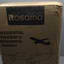 5 piece Luggage Set Expandable Suitcase 22x14x9 Airline Approved Carry on, ABS Hard Case Suitcases with Spinner Wheels, TSA Lock (Dark Blue)