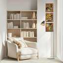 RLTXBUK 3 Pack Vintage Floral Diamond Art Kits, Cottagecore Wildflower Botanical Gem Diamond Painting Art Kits for Adults Beginners, Cottagecore Room Decor 9.8x11.8 Inch