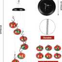Headak Life Charming Wind Chimes Hummingbird feeders for Outdoors Hanging ant and bee Proof,Never Leak,Perfect Garden Decor for Outside
