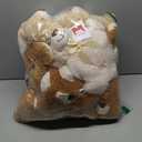 MorisMos 14 Piece Teddy Bears Bulk Baby Shower,14 Inch Cute Teddy Bear Stuffed Animals Plush,Small Stuffed Bears,Centerpiece Decoration,Brown,White,Dark Brown