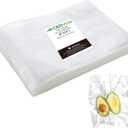 GERYON Vacuum Sealer Bags, 120 count 8"x12" Pre-Cut Food Sealer Bags Fit for Geryon and other Vacuum Sealer Machine