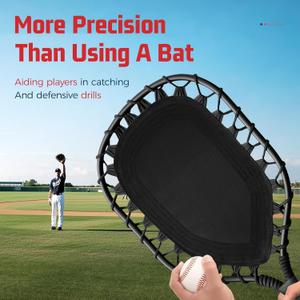 Fungo Racket Baseball for Fly Balls: XXSJ Softball Training Equipment for Coaches and Parents - Practice Hitting Grounders Line Drives Pop Flies