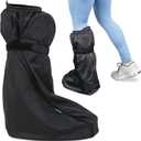 Vive Walking Boot Cover Waterproof - for Medical Orthopedic Brace & Cast, Fractured Foot Accessories - Prevents Moisture, for Outdoor, Rain, Snow Protection - Non-Slip, Adjustable