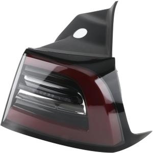 1077398-00-F 1077398 Right Passenger Side Rear Tail Light Brake Outer Tail Lamp Assembly Compatible with Tesla Model 3 2017 2018 2019 2020 LED Tail Light