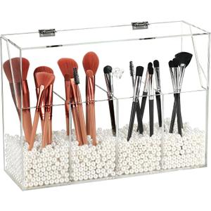 FixtureDisplays® 4"w x 9"h x 5"d Gravity Dispenser, Acrylic Plaxiglass Candy Bin Compartment