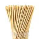 PARTYHIPPO 14 Inch Natural Bamboo Skewers, 4mm Thick, 200 Pack BBQ Kabob Sticks for Grilling, Fruit, Chocolate Fountain, Crafts & Parties More Size Choices(14")