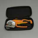 Cardboard Cutter, Cordless Electric Scissors, Power Shears Box Cutter with a Replacement Blade, Rotary Cutter for Cardboard Packages Leather Plastic (Orange)