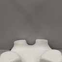 Side Sleeper Pillow with Arm Hole, Shoulder Relief System, Arm Pillow for Neck and Shoulder Pain, Premium Memory Foam, Suitable for Side, Back and Stomach Sleepers - White (6in Height)