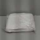 60 Inch Christmas Tree Skirt, Extra Large Thick Faux Fur, White Plush Velvet for Merry Christmas Party Decor