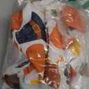 LUSHVIDA Fall Tablecloth Round Tablecloth Pumpkin & Turkey 60 inch - Washable Wrinkle Resistant Thanksgiving Table Cover for Harvest and Fall Dinner Parties Holiday Tablecloths 130GSM