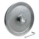 AB800-1-1/8 Single Groove Web Sheaves,8" OD 1 1/8 inch bore v Belt Pulley,Motor Pulley Carbon Steel for A B 5L 4L V-Belts