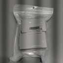 360-Degree Rotating Night Light Socket with Switch, 7W C7 Bulb Compatible, White Lamp Holder with Metal Clip, Wall Corner Decorative Light Adapter(White, 2-Pack)