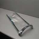 TCBWFY 10 Pack Garden Supports for Plants Metal 10" Wide x 24" High Interlock Half Round Garden Plant Support Ring Border Support Plant Support Ring Cage for Rose Flowers Vine Tomato