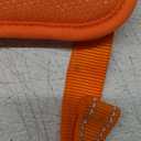 BARKBAY Dog Harness No Pull with ID Tag Pocket - Heavy Duty, Reflective, Easy Control for Large Dogs(Orange,L) (Large(Chest:27-32"))