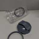 7 Pieces nutribullet Blender Cups & Blade Replacement Set 32oz Huge Cup with 1 Flip-Top To-Go Lid and 1 Lid Ring & Premium Extractor Blade with Compatible with NutriBullet 600w/900w Blender