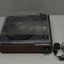 Vinyl Record Player with Speakers Vintage Turntable for Vinyls Records Belt-Driven Turn Table Support 3-Speed, Wireless Playback, Headphone, AUX-in, RCA Line LP Phonograph for Sound Enjoyment Black