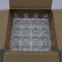 YOUEON 16 Pack Clear Glass Bud Vases, Small Bud Vases in Bulk, Glass Flower Vases for Centerpieces, Vintage Decorative Bottle Vases for Flowers, Home Decor, Wedding Reception, Office
