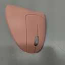 Lekvey Ergonomic Mouse, Vertical Wireless Mouse, Rechargeable 2.4 GHz USB Optical Carpal Tunnel Mice : 800/1200 / 1600 DPI, 6 Buttons, for Laptop, PC, Mac, Computer, Desktop, Notebook etc, Pink