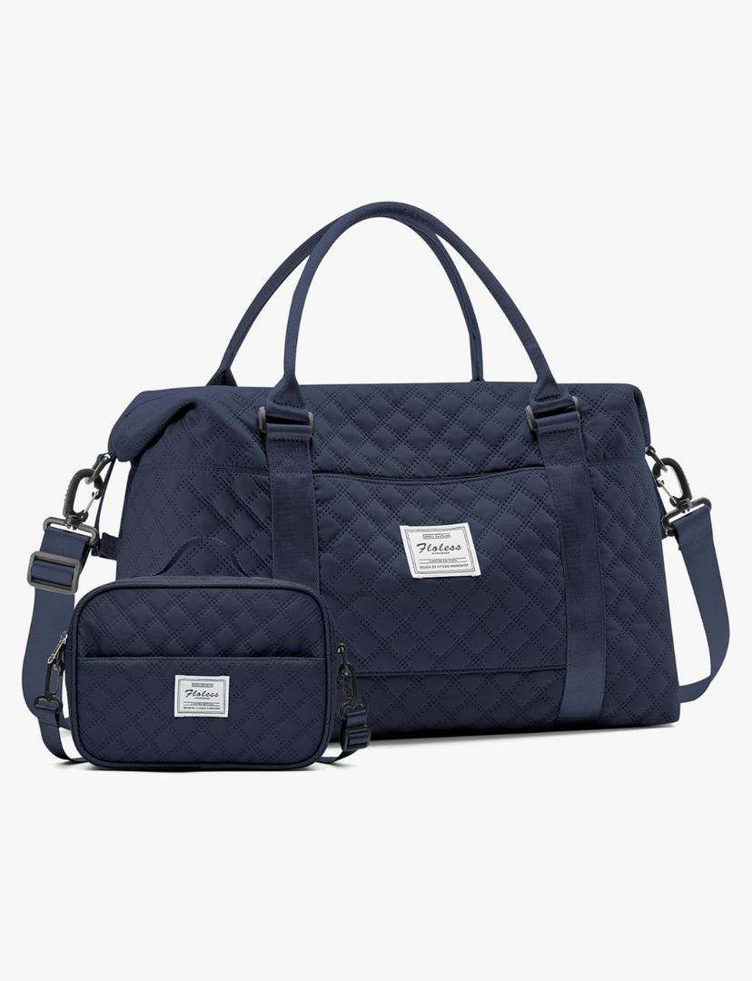 SYCNB Travel Duffel Bag for Women, Gym/Weekender/Carry-On Bags with Toiletry Bag & Adjustable Strap,Personal Item Bags SYCNB Travel Duffel Bag for Women, Gym/Weekender/Carry-On Bags with Toiletry Bag & Adjustable Strap,Personal Item Bags