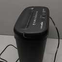 Amazon Basics 8-Sheet Cross Cut Paper Shredder and Credit Card Shredder - Black