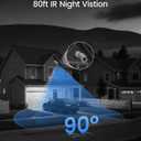 ZOSI 3K Lite Home Security Camera System with AI Human Vehicle Detection, 8CH DVR Recorder and 6 x 1080p Wired CCTV Bullet Cameras Outdoor Indoor, 80ft Night Vision, Remote Access (1TB Hard Drive)