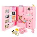 Baby Keepsake Box - Baby Memory Box - Baby Boy Girl Keepsake Box Tins Memory Box Pregnancy Baby Bubbs Storage Box Baby First Year Box Library Baby All-in-One Organizer