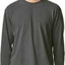 Comfort Colors Men's Adult Long Sleeve Tee, Style 6014 (Large, Pepper)