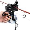 KastKing Kalibrate Fishing Line Spooler & 5 Braid Scissors - W/Line Counter, Patented Accessories, Portable, Compact, for Spinning & Casting Reels - No Line Twist, Fishing Gears Gifts for Men