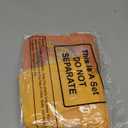 Wesnoy 24 Set Small Thanksgiving Burlap Gift Bags with Drawstring Autumn Goodie Bags with Maple Leaf Tags Jute Rope 4" x 5.5" Orange Yellow Brown Treat Sack for Fall Wedding Birthday Party Favor