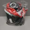 COSVIYA Grommet Ombre Room Darkening Curtains 72 inches Length for Kids Bedroom,Polyester Light Blocking Red and Black Gradient Window Drapes/Curtains for Living Room,2 Panels, 52x72 inches