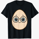 Halloween Costume Egg Teacher Costume Family Costume Funny T-Shirt XL