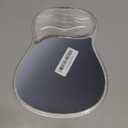 icolor Crystals Gel Wrist Rest Mouse Pads Ergonomic Mouse Mat with Memory Gel Cushion,Non-Slip PU Base Desk Skid Gel Pad for Computer Laptop,Relieves Wrist Pain (GreyBlack)