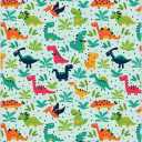 Funny Dinosaurs Clipboard, Cute Decorative Clip Board with Metal Clip Pretty Plastic Clipboards A4 Standard Size 12.6" X 8.9" for Kids, Teacher, Students, Nurses & Office