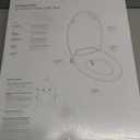 Brondell Bidet Toilet Seat Non-Electric Swash Ecoseat, Fits Elongated Toilets, White - Dual Nozzle System, Ambient Water Temperature - Bidet with Easy Installation