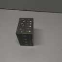 TICONN Double Front Door Handle Set, Heavy Duty Square Door Lever and Single Cylinder Deadbolt Combo for Side by Side Entrance Exterior Doors (Polished Brass)